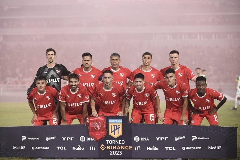 Santiago Salle debut en la Primera de Independiente
